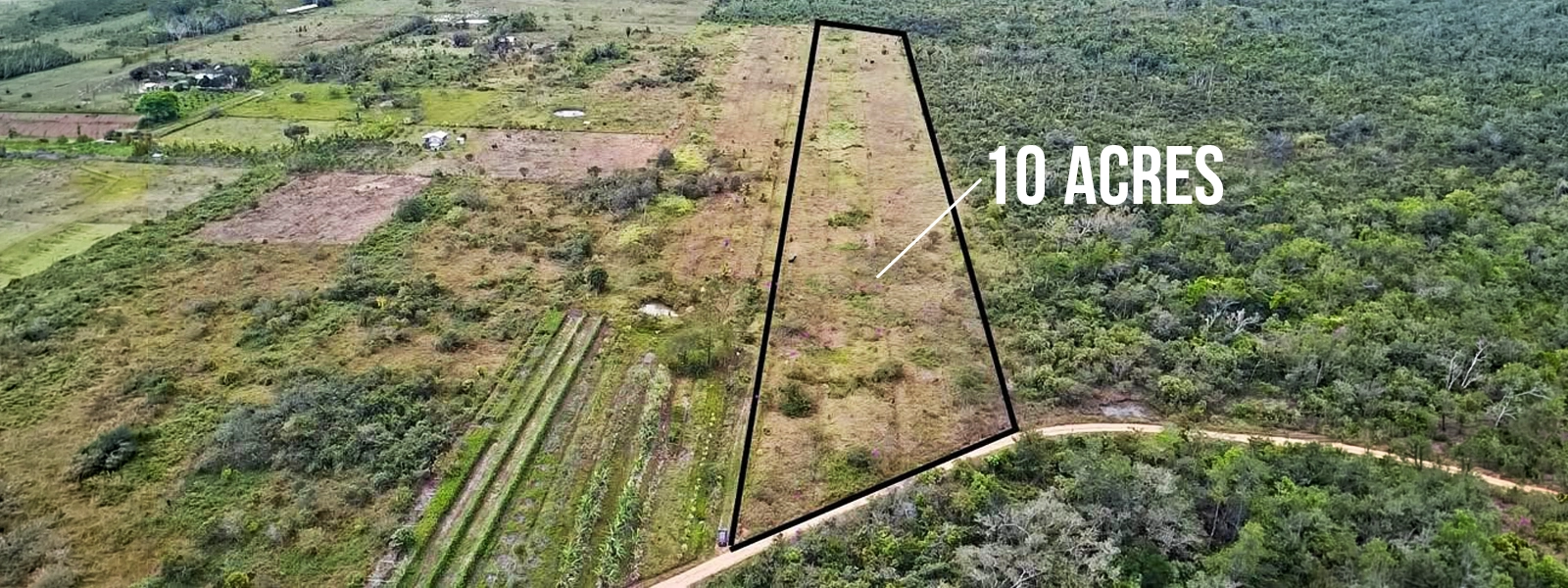 10.08 acres of cleared fertile land